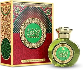 My Perfumes with a crown on a circle logo Otoori Oil Firdus 15ml