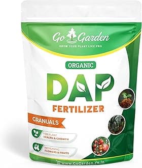 Go Garden Bio DAP Fertilizer for Plants | Organic DAP for Faster Growth, Flowering & Fruiting – Ideal for Home Garden, Indoor & Outdoor Plants 400 Gram Granules