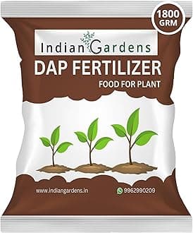 - Bio DAP Fertilizer for All Purpose Home Plants & Gardening Purpose 100% Water Soluble Fertilizer - 1800 Grams