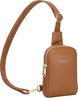 Small Sling Bag for Women Everyday & Travel Crossbody Bags Lightweight Cross Body Purses Vegan Leather