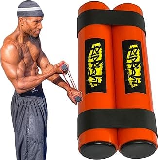 RipStick, Workout Equipment for Joint Rehab, Shoulder and Resistance Training, Muscle Building and Core Workout Equipment with 6 Adjustable Resistance Bands