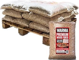 30 x 10kg Bags Eco Premium Pizza Oven Wood Pellets 100% Natural - Suitable for Ooni Uuni Ninja Nero Dellonda Outdoor Garden Cooking Pellet Operated Stoves Wood Fired Pizza Ovens & Grills