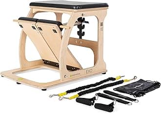EXO Chair, Pilates Chair Exercise Equipment for Full-Body Workout, Pilates Resistance-Workout Equipment for Home Gym or Studio