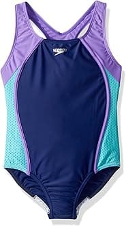 Girl's Swimsuit One Piece Closed Racerback