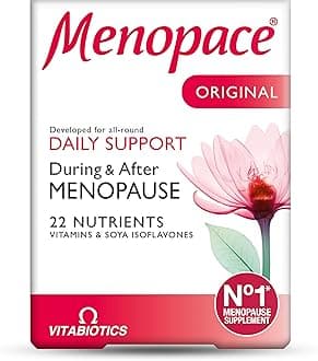 MenopaceOriginal by Vitabiotics - 90-Day Menopause & Perimenopause Vitamin Supplement Tablets - UK's No.1 Menopause Supplement Brand