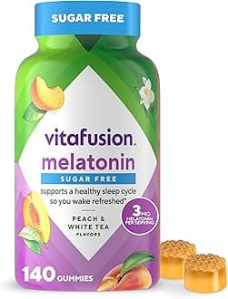 Vitafusion Melatonin Gummy Vitamins, 140 Count (Pack of 1)