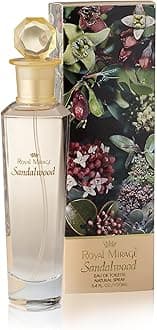 Royal Mirage Sandalwood Eau De Toilette for Women | Long-Lasting Fragrance | Jasmine, Sandalwood & Vanilla Notes | Floral & Woody Scent | EDT for Women | 100ml