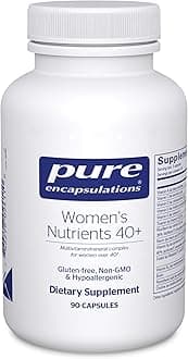 Pure Encapsulations Women's Nutrients 40+ - Multivitamin for Women Over 40 to Support Urinary Tract Health, Breast Cell Health & Eye Integrity* - with Vitamin C, E & A - 90 Capsules