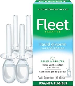 Liquid Glycerin Suppositories Each