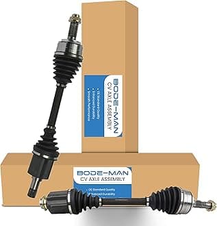 Pair Front CV Axle Drive Shaft Assembly for 2008-2012 Honda Accord 3.5L w/Auto Transmission