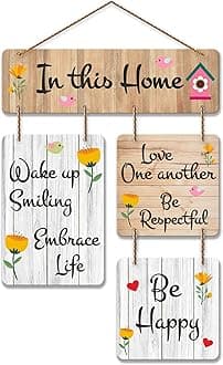 Artvibes Wall Art Mdf Wooden Hanger For Living Room | Bedroom | Office | Gift | Quotes Decor Items | Wall Hanging For Decoration | Modern Art (Wh_6508N)