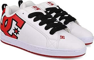 DC Mens Court Graffik Casual Low Top Skate Shoe SneakerSkate Shoe