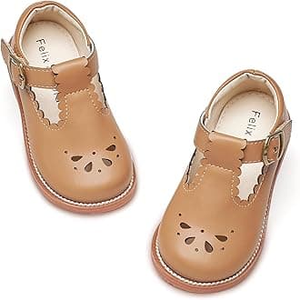 Felix & FloraToddler Little Girl Mary Jane Dress Shoes - Ballet Flats for Girl Party School Shoes