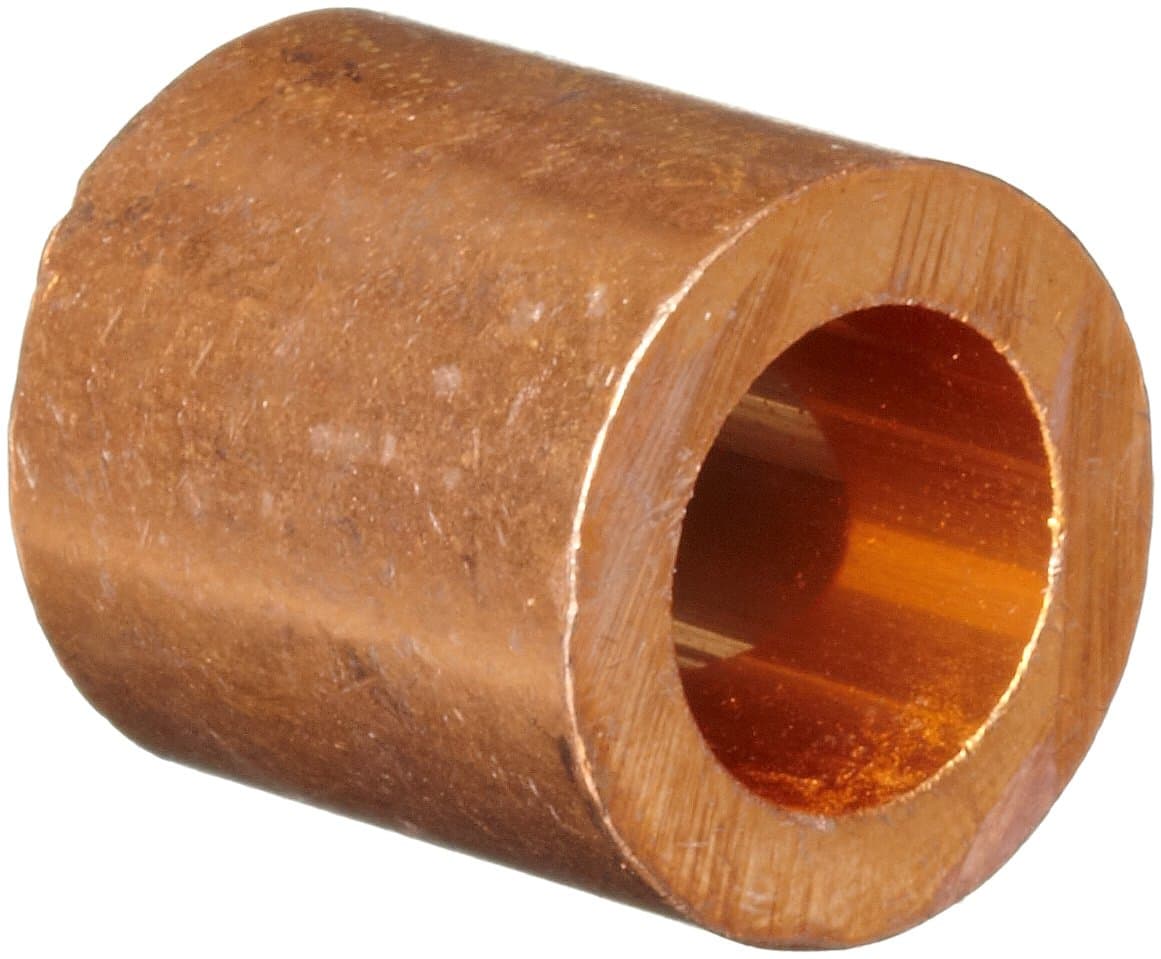 Loos Cableware ST2-12 Copper Crimping Stop Sleeve Set for 3/8" Diameter Wire Rope (5 Piece)