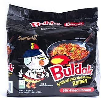 Samyang Original Chicken Flavor Buldak Ramen Pack of 5