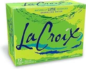 LaCroix, Sparkling Water, Lime, 12 oz, (pack of 12)