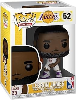 POP NBA: Lakers - Lebron James (White Uniform) 3.75 inches