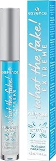 What the Fake! Extreme Plumping Lip Filler (02 | Ice Ice Baby) | Glossy, Non-Sticky Finish with Peppermint Oil, Hyaluronic Acid, & Vitamin E | Vegan & Cruelty Free