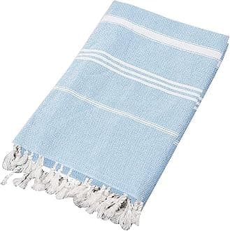 Turkish Beach Towels, 71x39 Inches Oversized Cotton Sand Free Quick Dry Beach Towel for Adults Kids,Lightweight Pool Towel Bathroom Towels,Travel Essentials
