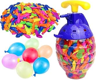 Kiddie Play 水風船 子供用 フィラーポンプ付き 500 Balloons KT9097