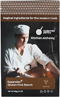 Improved Expandex GF Tapioca Starch - 400g/14oz ⊘ Non-GMO Gluten-Free Vegan OU Kosher Certified (Perfect for Gluten-Free Baking)