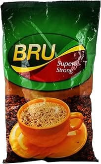 Bru Instant Coffee - Super Strong, 500 Gram Pouch - Instant Coffee Powder