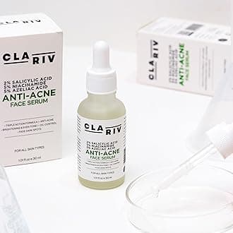 Anti-Acne Face Serum | 5% Niacinamide + 2% Salicylic Acid + 5% Azelaic Acid | Reduces Pimples, Clears Blemishes & Prevents Breakouts | Oil Control & Pore Cleansing | 30ml