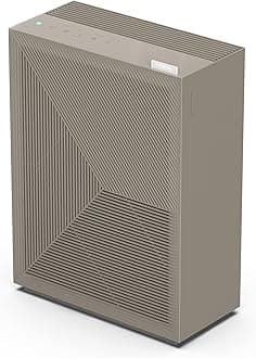 Coway Airmega 240 True HEPA Air Purifier with Air Quality Monitoring, Auto, and Filter Indicator, Warm Gray