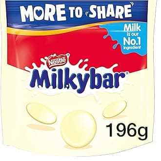 Milkybar White Chocolate Giant Buttons More To Share Bags, 196g