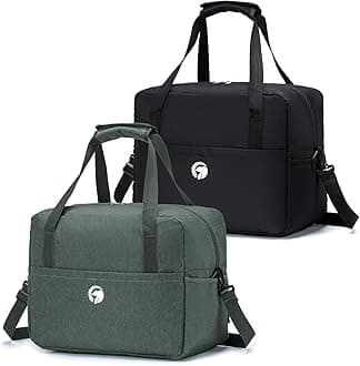 SPAHER for Ryanair Cabin Bags 40x30x20 Underseat Wizzair Carry on Hand Luggage Foldable Travel Duffel Bag Women Men 25L Holdall Tote for Travel Overnight Hospital Weekend with Wet Pocket