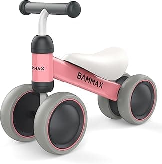 BAMMAX TykeBike® Ride On Toy | Baby Balance Bike for Toddlers 1-2 Years | Lightweight Steel Kids Bike with Easy Glide Wheels & Safer Steering | Indoor/Outdoor Use