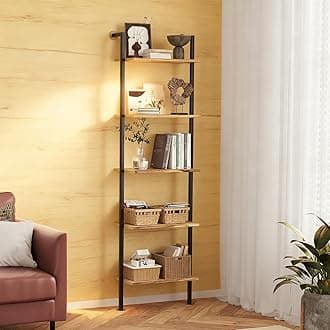 Ladder Shelf, Wall Mounted (1, Brown)