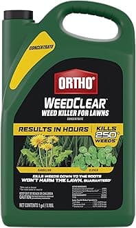 WeedClear Weed Killer for Lawns Concentrate - Kills Dandelion & Clover, Weed Killer Concentrate, 1 gal.