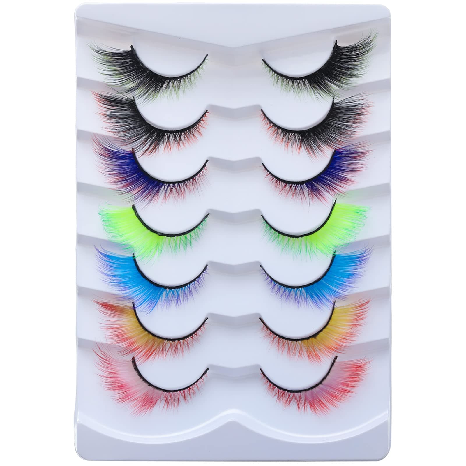 Angel Wings Colored Lashes