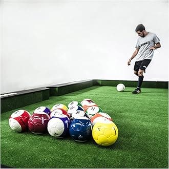 16 Pcs Billiard Snook Soccer Ball Football Full Set Gaint Snookball Snooker Street Game Sport Toy Poolball Inflatable Billiards Adult Outdoor Game Entertainment, Gift