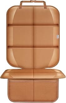 Meolsaek Car Seat Protector for Child Car Seat, Waterproof 600D Thickest with Non Slip Backing Padding Car Seat Cover Mat Protector for Leather Seats