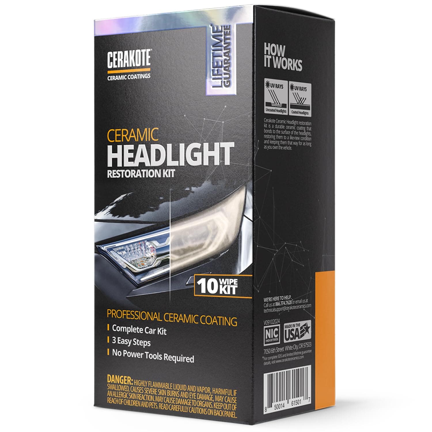 CERAKOTE Ceramic Headlight Repair Kit