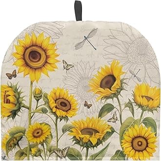 Sunflower Tea Cozy For Teapot Insulated Dragonfly Cosy Butterfly Cozies Kettle Quilt Table Hotel Party Restaurant