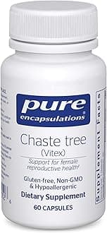 Pure Encapsulations Chaste Tree (Vitex) - Supports Menstrual Cycle Regularity - for Breast Comfort* - Women's Supplement - Hormonal Balance Support - Non-GMO & Vegan - 60 Capsules