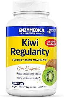 Enzymedica, Kiwi Regularity, Kiwi Flavor, 30 Relief Chews