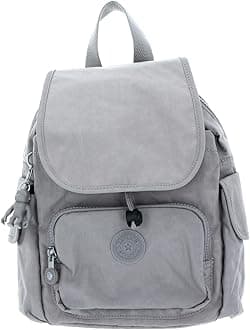 Kipling CITY PACK MINI Small backpack, Grey Gris, 14x27x29 cm (LxWxH)