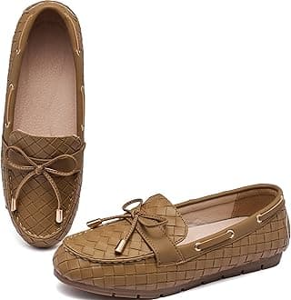 Loafers for Women Comfortable Slip On Flats with Memory Foam Insole for Daily Wearing