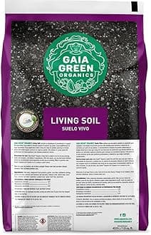 Gaia Green Organics Living Soil, 1.5 cu ft | Premium Organic Potting Mix for Seed Starting, Container Gardening, Houseplants & Raised Beds