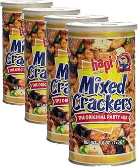 Hapi Snacks, Mixed Crackers, 6 Oz (Pack of 4)