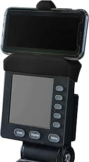 Phone Holder Made for PM5 Monitors of Concept 2 Rower, SkiErg and BikeErg - Silicone Smartphone Cradle Compatible with Concept 2 Rowing Machine. Ideal Rower Accessories