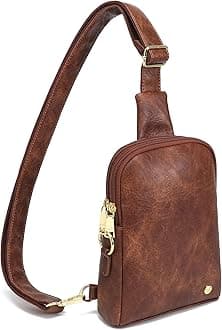 INICAT Small Sling Bag for Women Everyday & Travel Crossbody Bags Lightweight Cross Body Purses Vegan Leather