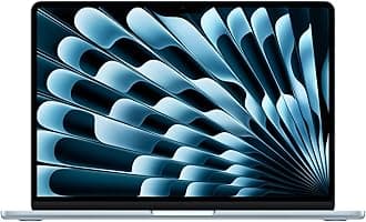 2025 MacBook Air (13-inch, Apple M4 chip with 10-core CPU and 10-core GPU, 24GB Unified Memory, 512GB) - Sky Blue
