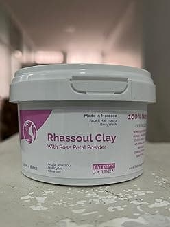 Rhassoul with Rose Petals - Soothing Face & Hair Mask, 150g