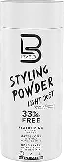 Level 3 Light Hold Styling Powder - Natural Matte Hairstyle - Texturizing and Volumizing (30 Grams)