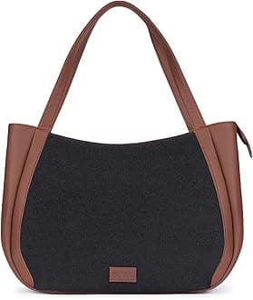 Jute Handcrafted Vegan Leather Women's Shoulder Luna Handbags